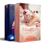 Pack 160 Artes editáveis manicure Photoshop+bônus