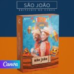 Pack 50 Artes editáveis no canva - São joão +Stories