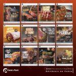Pack 70 Artes editáveis no canva - Churrascaria e espetaria+Stories - Imagem 6