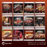 Pack 70 Artes editáveis no canva - Churrascaria e espetaria+Stories - Imagem 2
