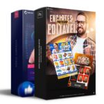Pack 390 Artes editáveis encarte, cartaz, panfleto  - Photoshop Psd