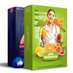 Pack 270 artes editáveis nutricionista Photoshop psd