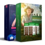 Pack 150 Artes editáveis agropecuária Photoshop +legendas