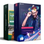 Pack 130 Artes editáveis escolas de inglês Photoshop +Legendas - Imagem 2