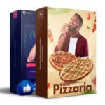 Pack 130 Artes editáveis pizzaria Photoshop +Legendas