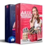 Pack 130 Artes editáveis salão de beleza photoshop + Legendas