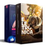 Pack 130 Artes editáveis segurança eletrônica Photoshop +legendas