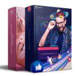 Pack 150 Artes editáveis extensão de cílios Photoshop +Legendas - Imagem 2