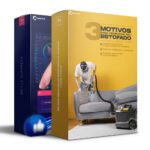 Pack 150 Artes Editáveis Higienização de estofados Photoshop +Legendas