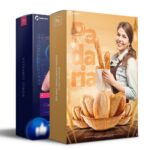 Pack150 Artes editáveis Padaria Editáveis Photoshop +Legendas