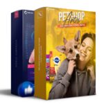 Pack 150 Artes editáveis petshop Corel Draw +bônus