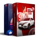 Pack 370 Artes editáveis concessionária Photoshop +Bônus
