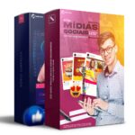 Pack 220 Artes editáveis Mídias Sociais Corel Draw +Bônus