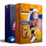 Pack 450 artes editáveis material de construção Photoshop