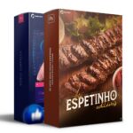 Pack 50 Artes editáveis Espetinho Photoshop+legendas