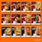 Pack 50 Artes editáveis hotdog Photoshop +legendas - Imagem 5