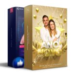Pack 430 Artes editáveis ano novo ,reveillion 2023 Photoshop