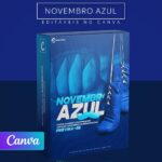 Pack 85 Artes editáveis no canva - Novembro Azul