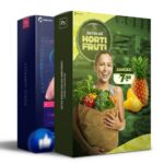 Pack 130 Artes editáveis Hortifrúti - Photoshop PSD