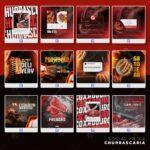 Pack 300 Artes editáveis churrascaria Photoshop psd - Imagem 8