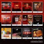 Pack 300 Artes editáveis churrascaria Photoshop psd - Imagem 7