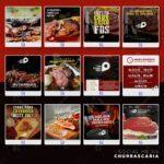 Pack 300 Artes editáveis churrascaria Photoshop psd - Imagem 5