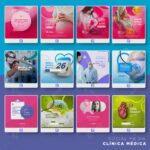 Pack 410 Artes editáveis clínica médica, Médico , Saúde Photoshop+Bônus - Imagem 10