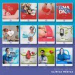 Pack 410 Artes editáveis clínica médica, Médico , Saúde Photoshop+Bônus - Imagem 8