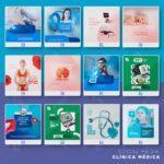 Pack 410 Artes editáveis clínica médica, Médico , Saúde Photoshop+Bônus - Imagem 6