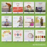 Pack 120 Artes editáveis nutricionista Photoshop +legendas - Imagem 8