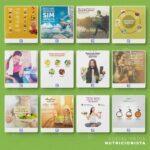Pack 120 Artes editáveis nutricionista Photoshop +legendas - Imagem 6