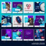 Pack 160 artes editáveis contabilidade - Photoshop Psd - Imagem 4