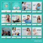 pack 100 Artes editáveis dentista,odontologia Corel Draw +Bônus - Imagem 6