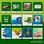 Pack 270 artes editáveis nutricionista Photoshop psd - Imagem 10