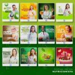 Pack 270 artes editáveis nutricionista Photoshop psd - Imagem 5