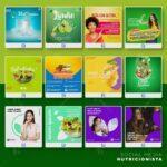 Pack 270 artes editáveis nutricionista Photoshop psd - Imagem 4