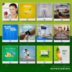 Pack 270 artes editáveis nutricionista Photoshop psd - Imagem 2