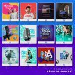Pack 135 Artes editáveis rádio e podcast - Photoshop psd - Imagem 2