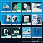 Pack 165 Artes editáveis segurança eletrônica Photoshop psd - Imagem 9