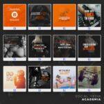 Pack 120 Artes editáveis academia e crossfit Photoshop +legendas - Imagem 9