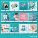 Pack120 Artes editáveis dentista, odontologia photoshop +Bônus - Imagem 10