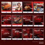 Pack 130 Artes editáveis sushi Photoshop +Legendas - Imagem 8