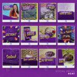 Pack 130 Artes editáveis açaí Photoshop+legendas - Imagem 8