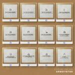 Pack 130 Artes editáveis arquitetos Photoshop +legendas - Imagem 3