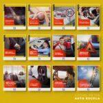 Pack 130 Artes editáveis auto escola Photoshop+legendas - Imagem 8