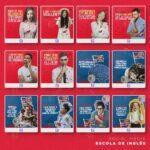 Pack 130 Artes editáveis escolas de inglês Photoshop +Legendas - Imagem 8