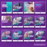 Pack 130 Artes editáveis fisioterapia Photoshop +Legendas - Imagem 10