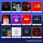 Pack 340 artes editáveis marketing digital - Photoshop psd - Imagem 9
