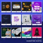 Pack 340 artes editáveis marketing digital - Photoshop psd - Imagem 8