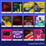 Pack 340 artes editáveis marketing digital - Photoshop psd - Imagem 7